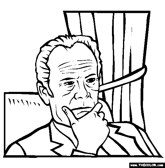 Gerald R Ford Coloring Page