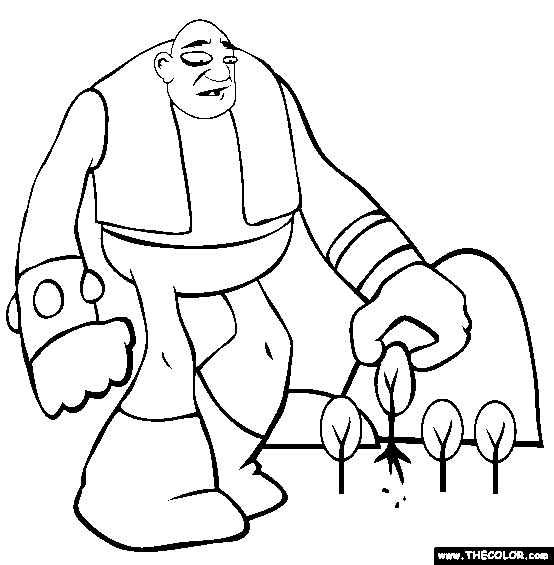 Giant Coloring Page