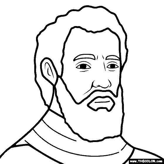 Giovanni da Verrazzano Coloring Page