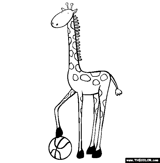 13+ Coloring Page Giraffe Images