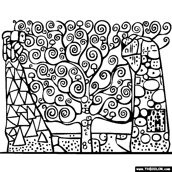 coloring pages for artists