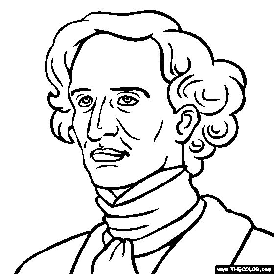 Hector Berlioz Coloring Page