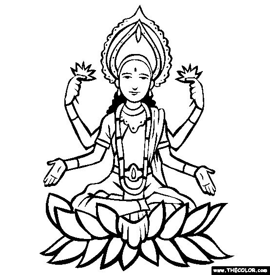 Shiva Coloring Page