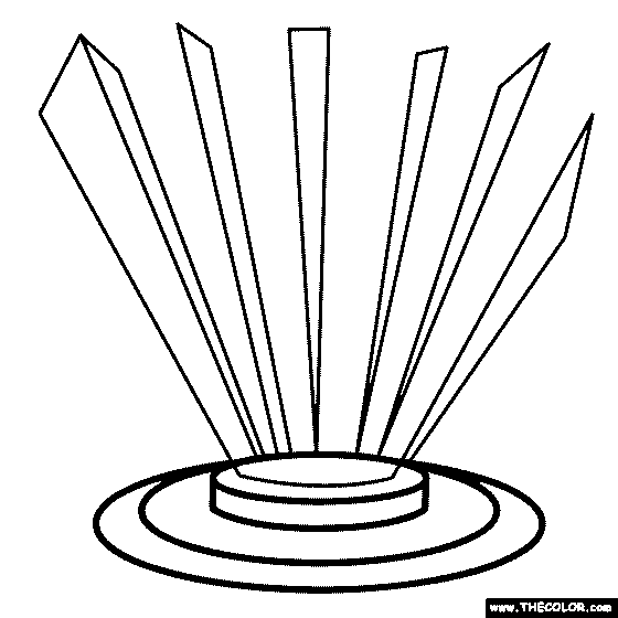 Hologram Coloring Page