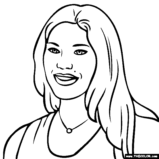 Hope Solo Coloring Page