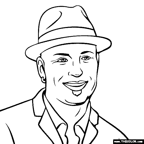 Howie Mandel Coloring Page