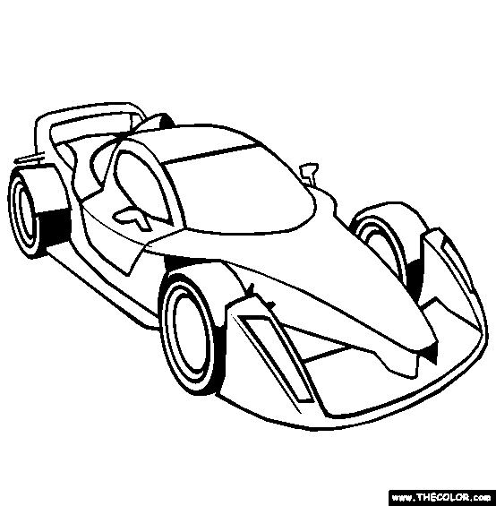 Hulme CanAm Coloring Page