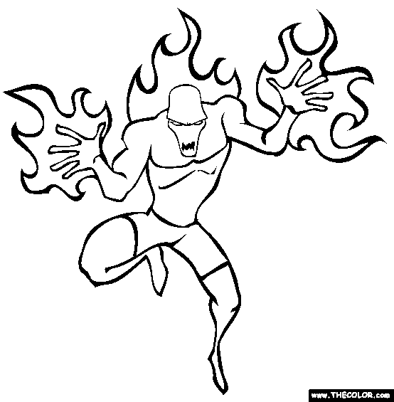 Inferno Coloring Page