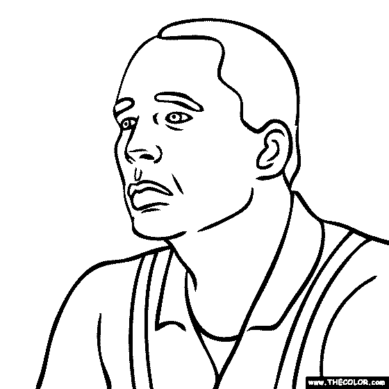 Ivan Lendl Coloring Page