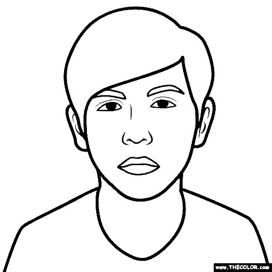 Jacob Tremblay Coloring Page