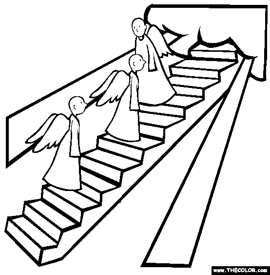 Jacobs Ladder Coloring Page