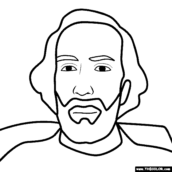 Jacques Marquette Coloring Page