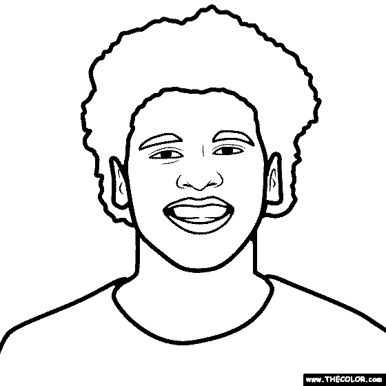 Jalen Green Coloring Page