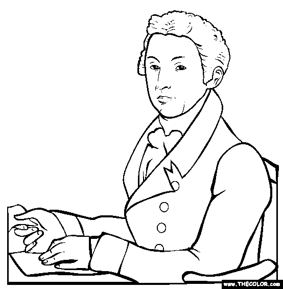 James Monroe Coloring Page