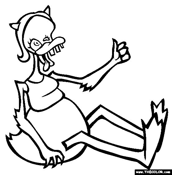 Jenny Coloring Page