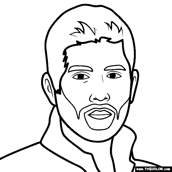 Jensen Ackles Coloring Page