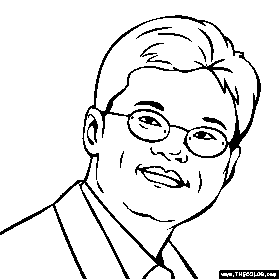 Jerry Yang Coloring Page