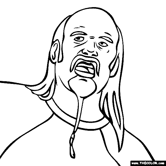 Jesse Ventura Coloring Page