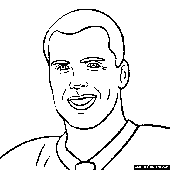 Joe Flacco Coloring Page