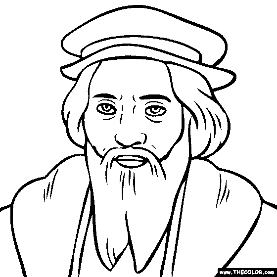 John Cabot Coloring Page