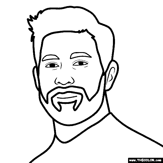 John Krasinski Coloring Page