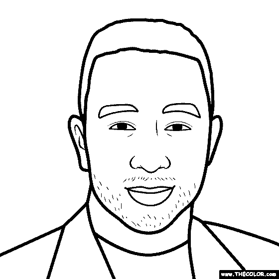 John Legend Coloring Page