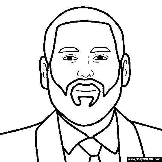 Jonah Hill Coloring Page