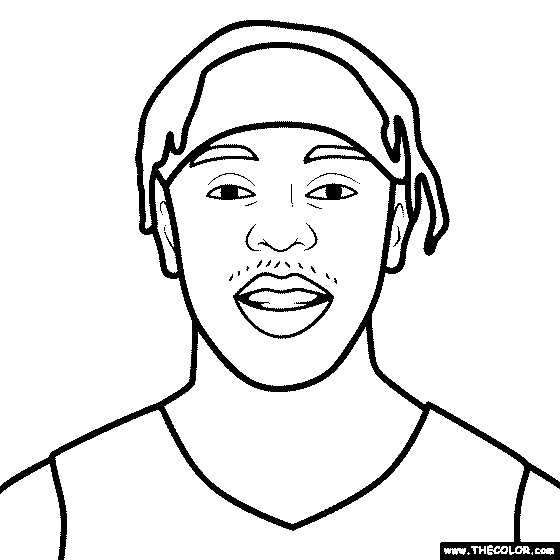 Jrue Holiday Coloring Page