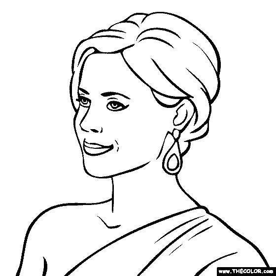 Julie Bowen Coloring Page