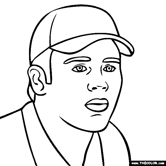 Julio Cesar Chavez Coloring Page