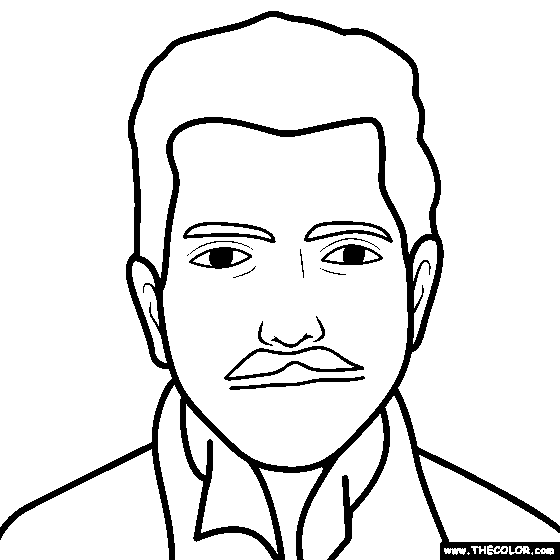 Julio Garavito Armero Coloring Page