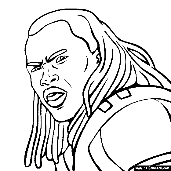 Julio Jones Coloring Page