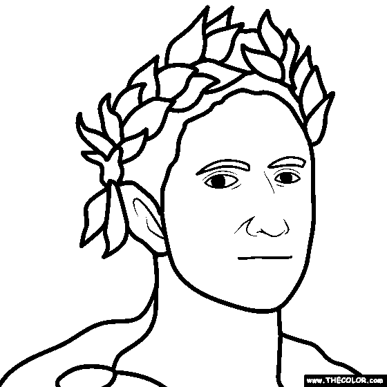 Julius Caesar Coloring Page