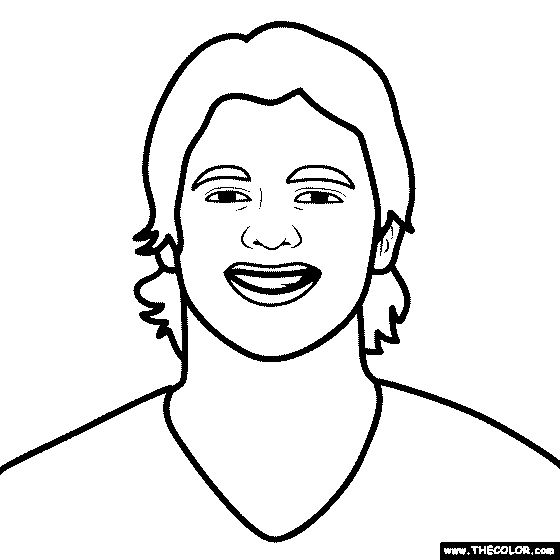 Justin Herbert Coloring Page