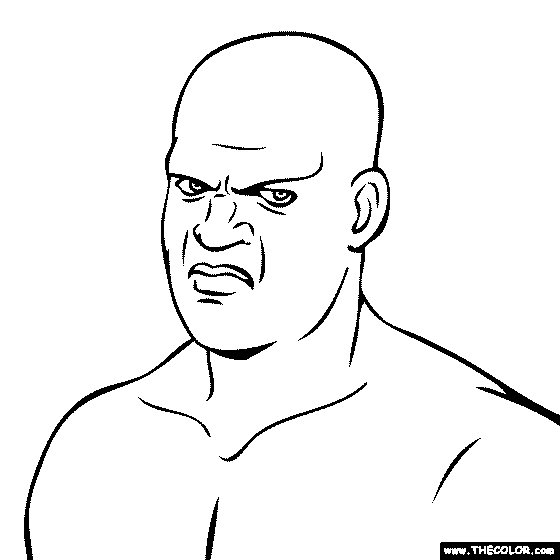 Kane Coloring Page