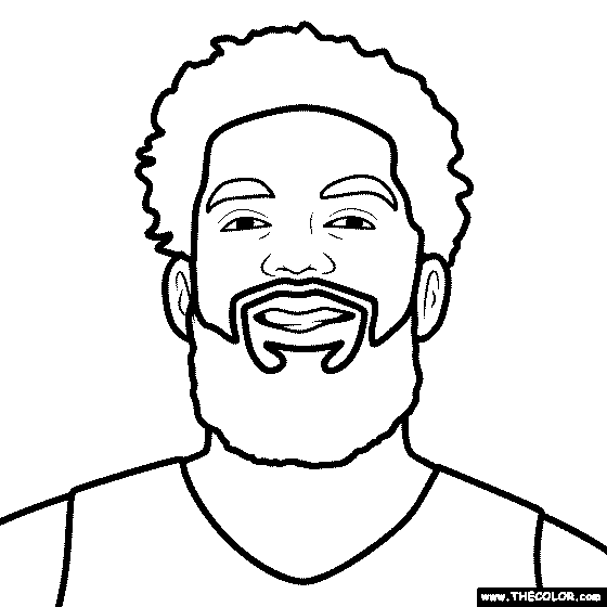 Karl Anthony Towns Coloring Page
