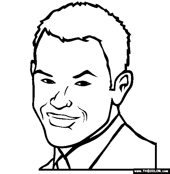 Kellan Lutz Online Coloring Page