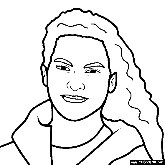 Kelly Curtis Coloring Page