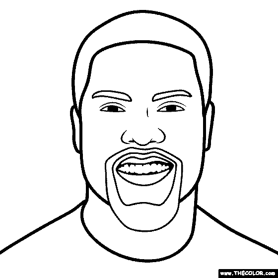 Kevin Hart Coloring Page