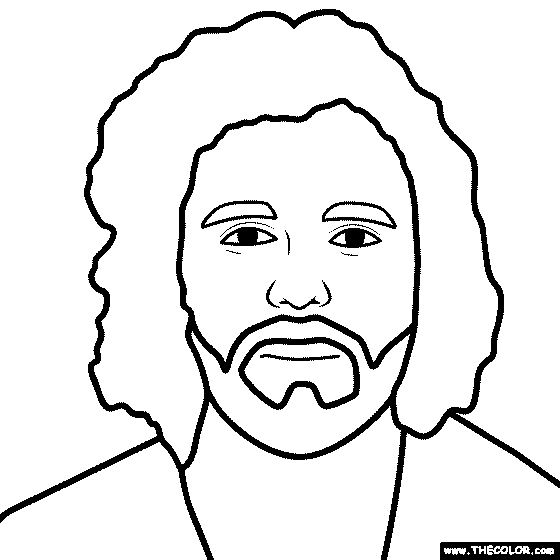 Kit Harrington Coloring Page