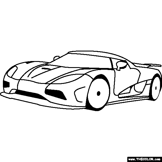 Download Car Online Coloring Pages | TheColor.com