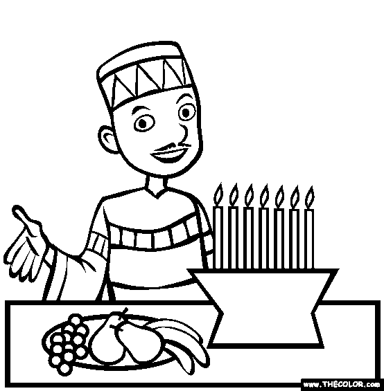 Kwanza Coloring Page