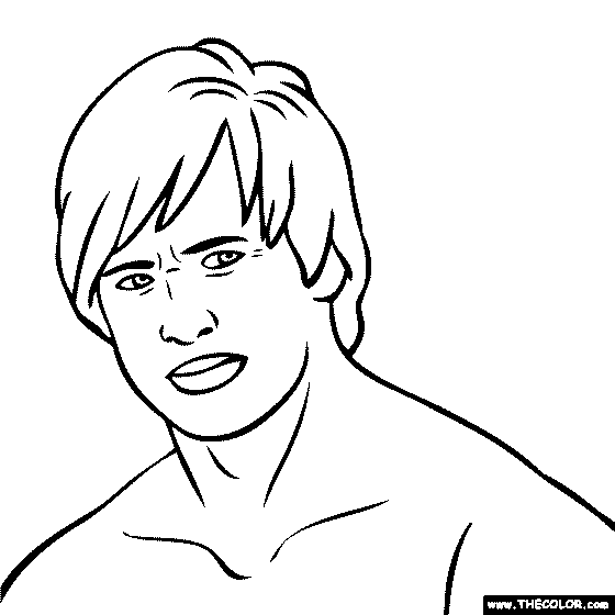 Laird Hamilton Coloring Page