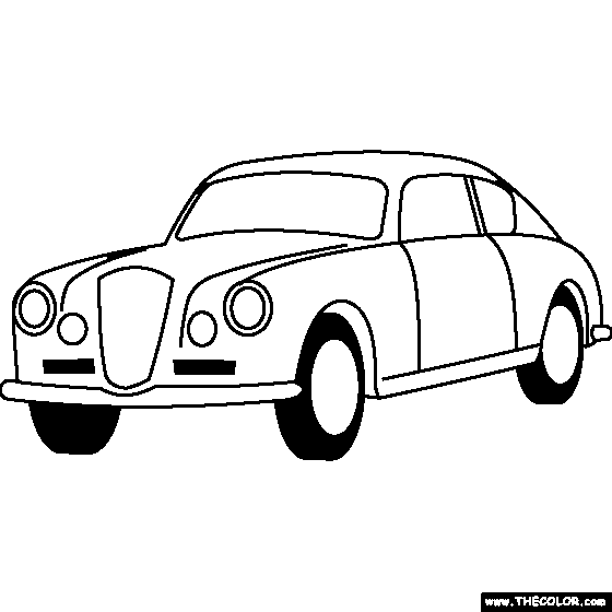 Lancia Auerelia B20 GT Coloring Page