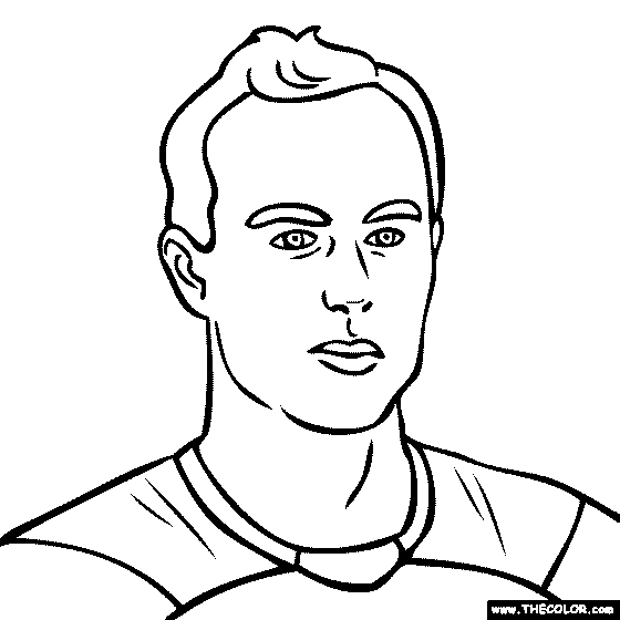 Landon Donovan Coloring Page