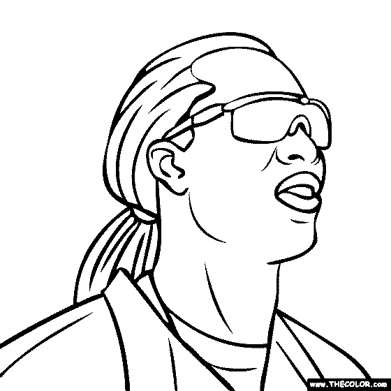 Larry Fitzgerald Coloring Page