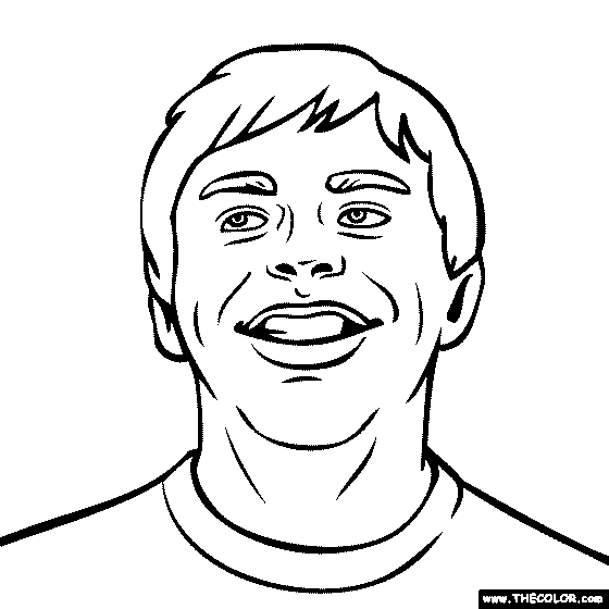 Larry Page Coloring Page