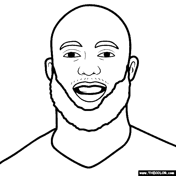 Leonard Fournette Coloring Page