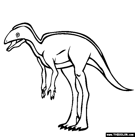 Lesothosaurus Coloring Page