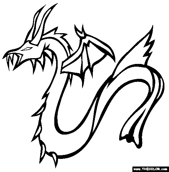 Leviathan Coloring Page